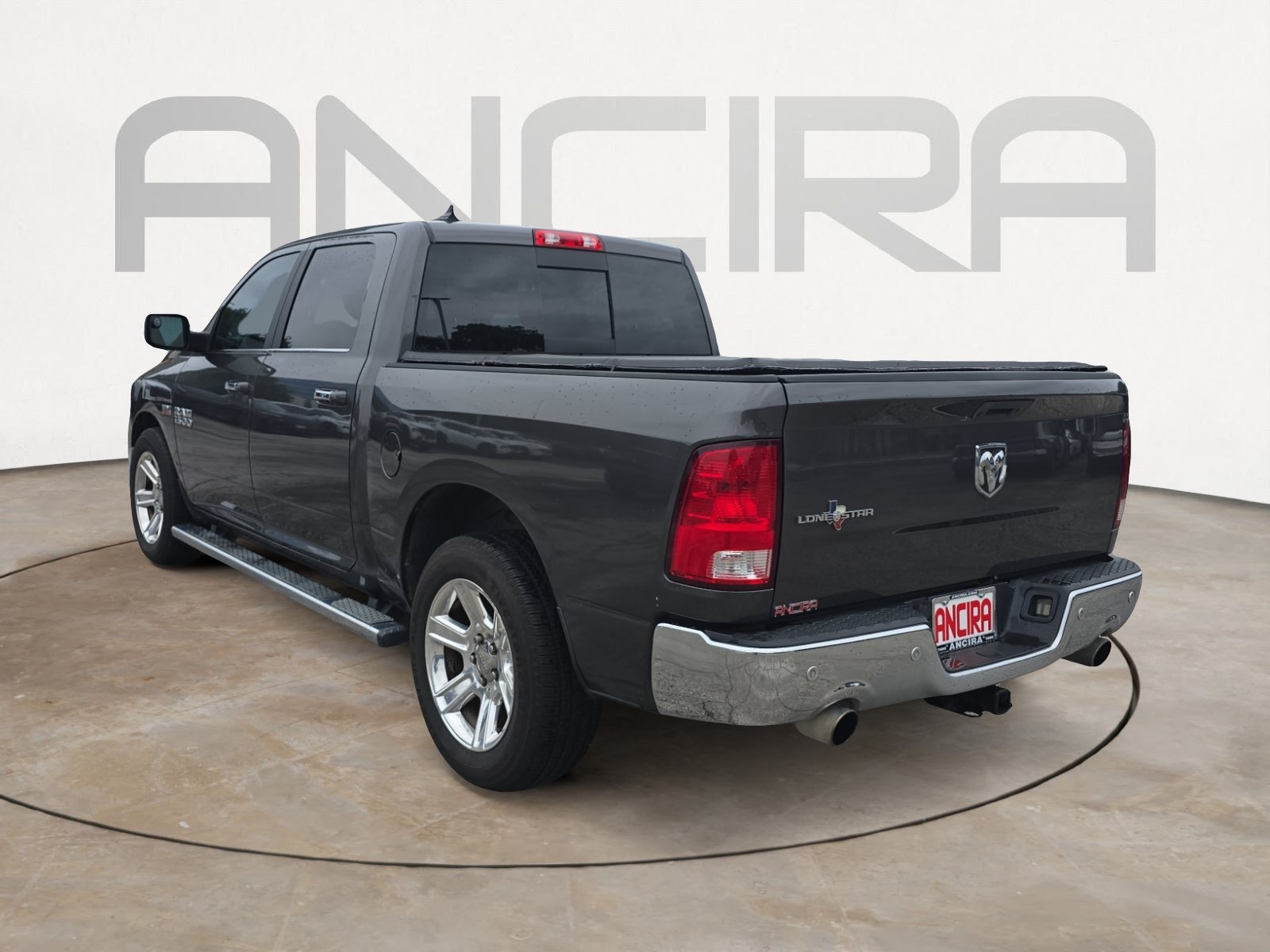 Used 2017 Granite Crystal Metallic Clearcoat Ram Lone Star Silver image 8