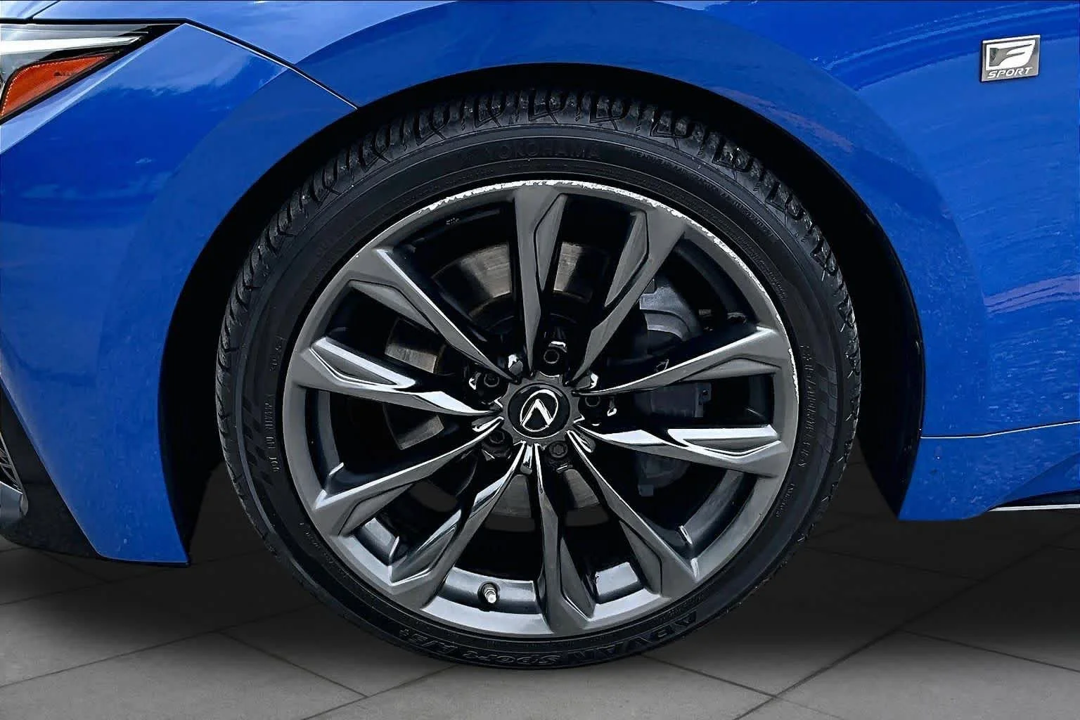 Certified Used 2021 GRECIAN WATER Lexus F SPORT image 11