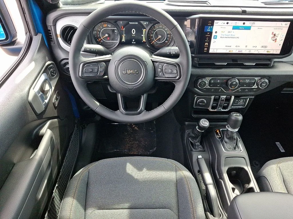 New 2026 Hydro Blue Pearl-Coat Exterior Paint Jeep Sport S image 7