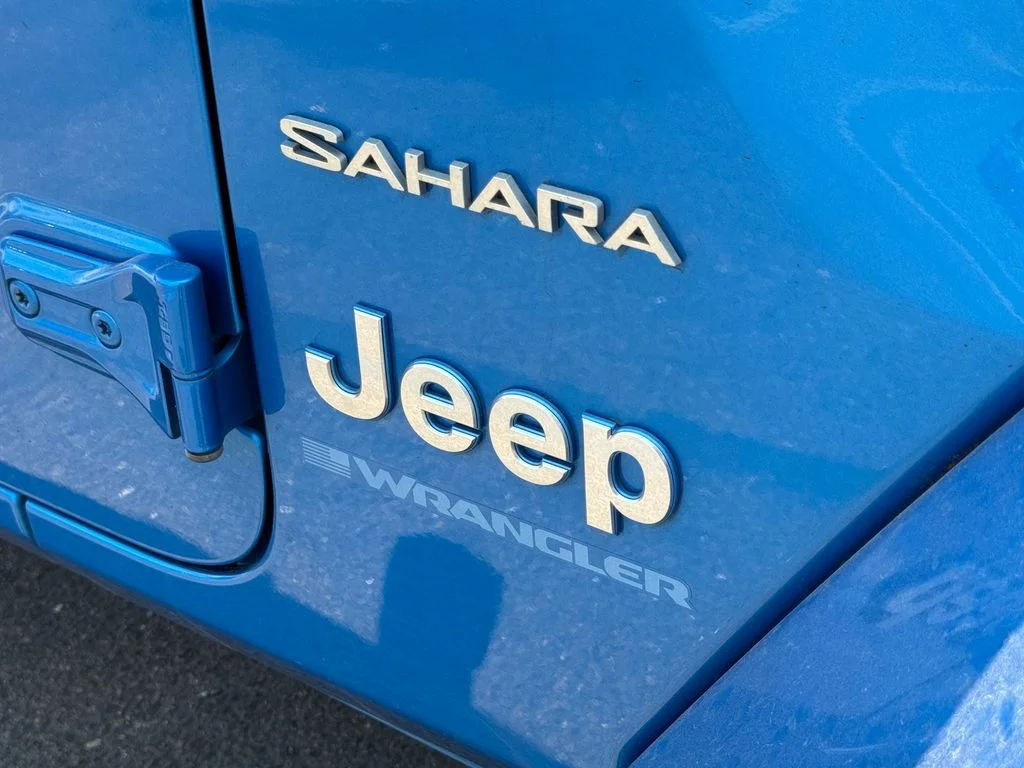 Certified Used 2024 Blue Jeep Sahara 4xe image 2