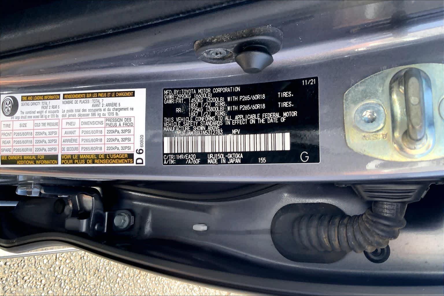 Used 2022 Nebula Gray Pearl Lexus Premium image 37