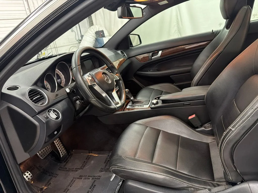 Used 2015 Black Mercedes-Benz C 350 image 12