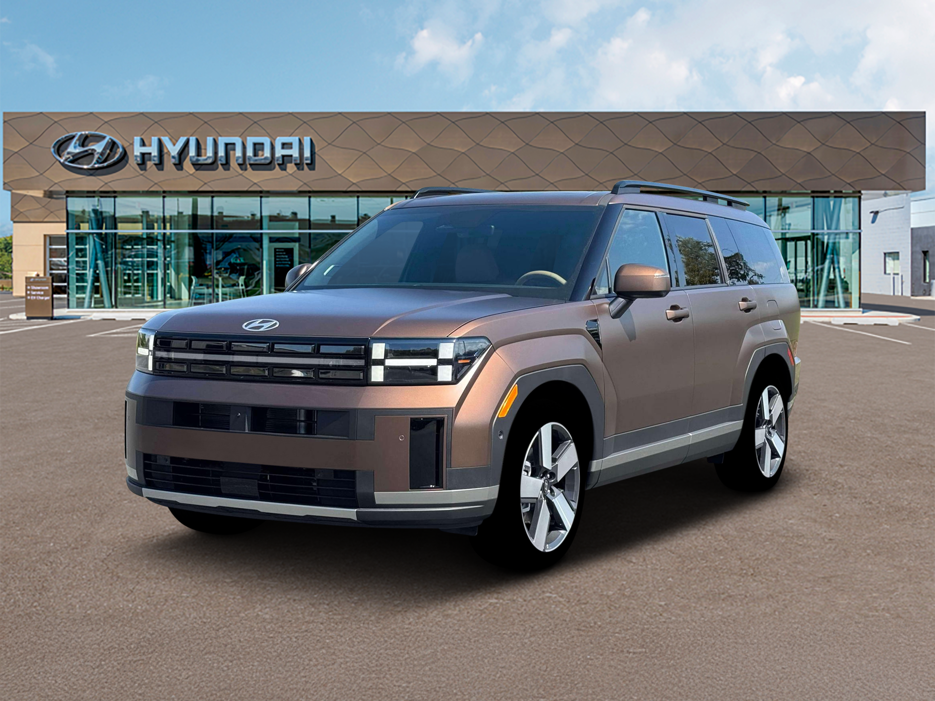 New 2026 Earthy Brass Matte Hyundai Limited AWD image 1
