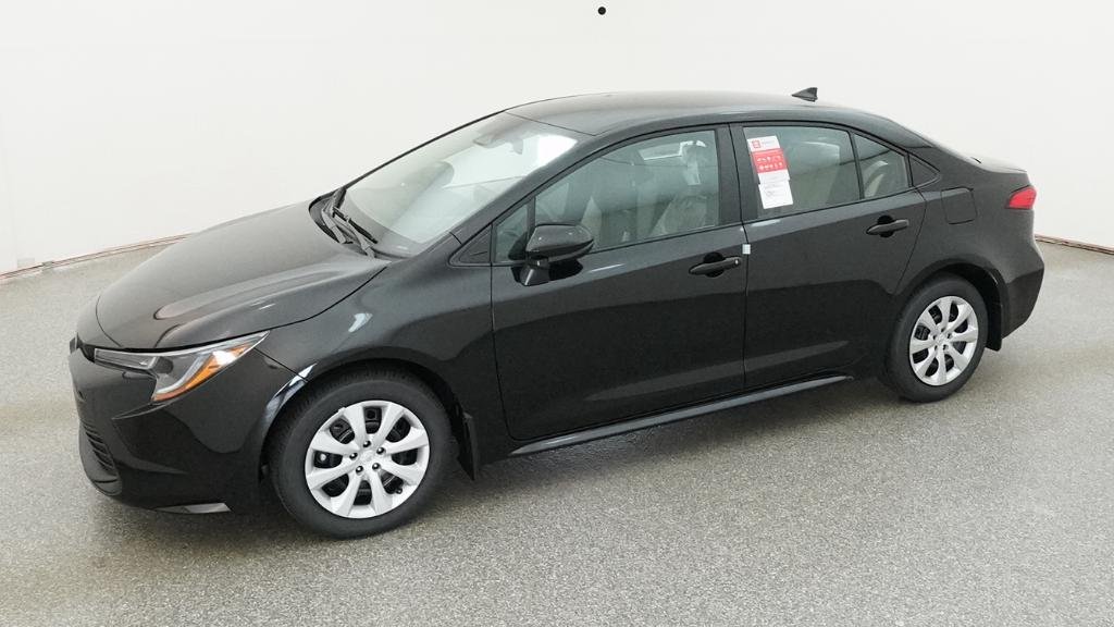 New 2026 Midnight Black Metallic Toyota LE image 10