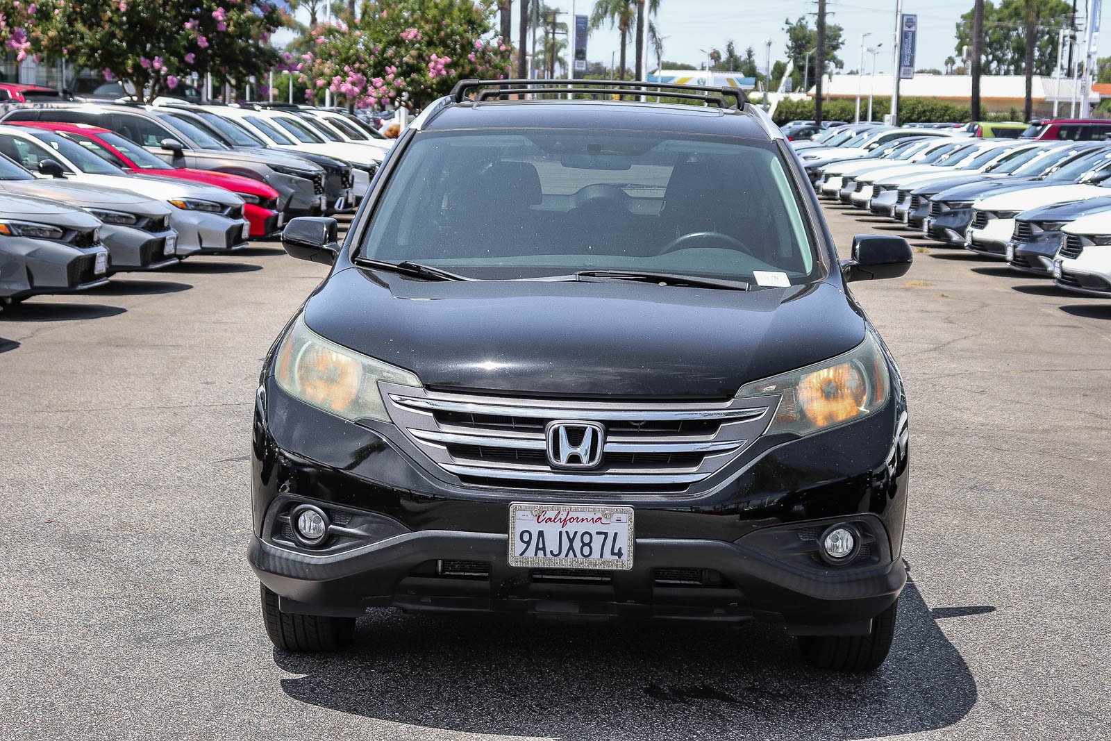 Used 2014 Honda CR-V EX-L with VIN 2HKRM4H75EH700806 for sale in West Covina, CA