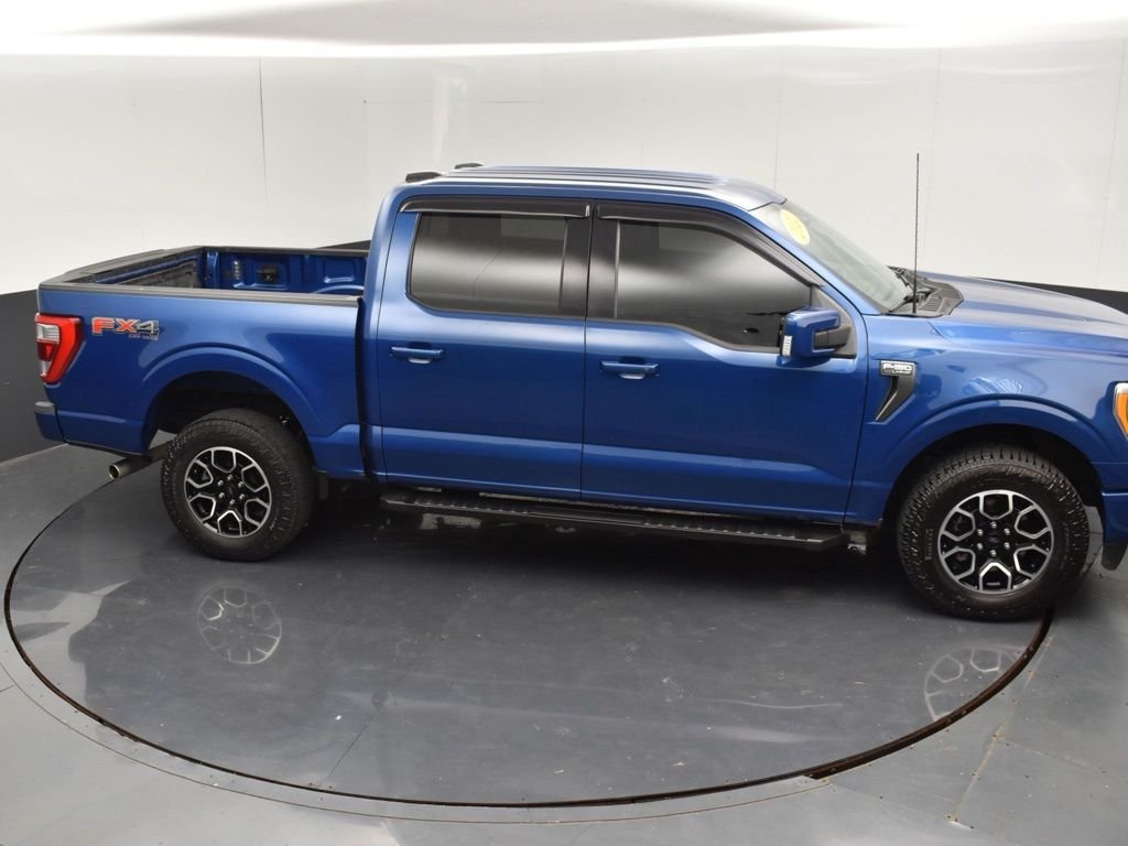 Used 2022 Blue Ford Lariat image 31