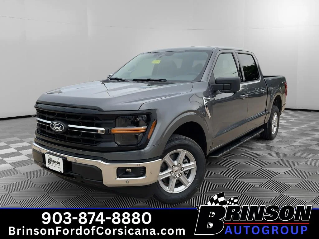 New 2026 Carbonized Gray Metallic Ford XLT image 1
