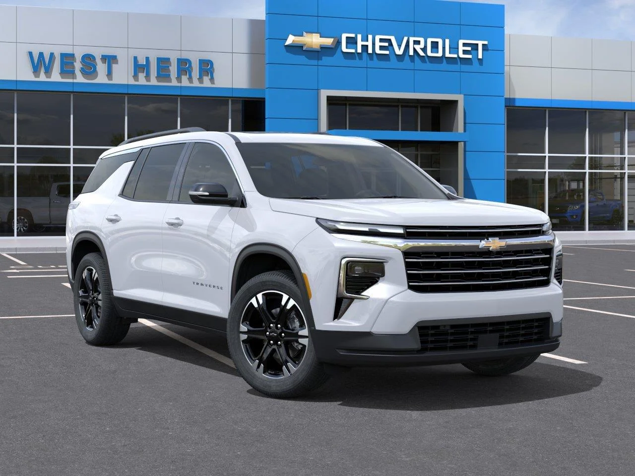 New 2027 Polar White Tricoat Chevrolet LT image 7