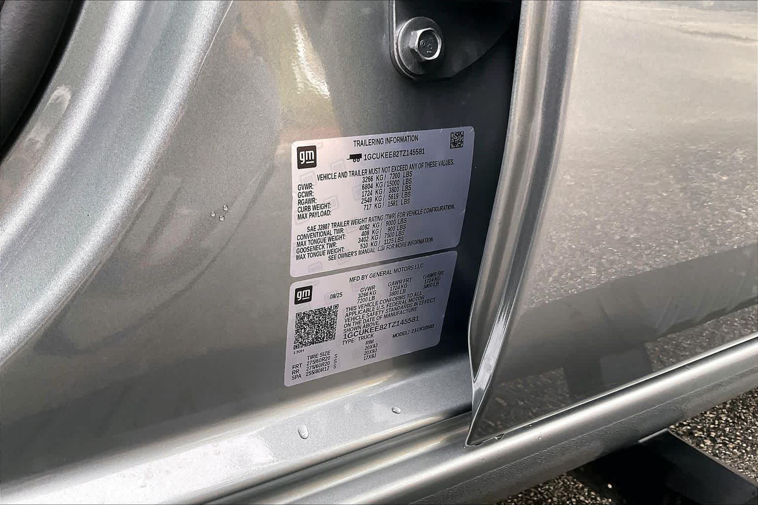 Used 2026 Sterling Gray Metallic Chevrolet RST image 57