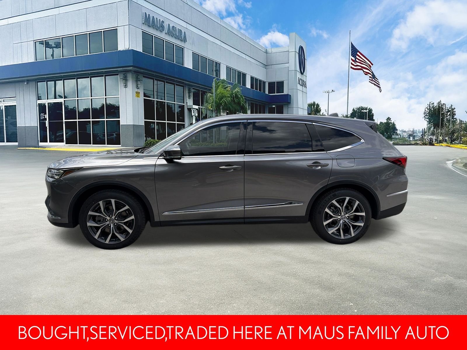 Used 2023 Liquid Carbon Metallic Acura Technology image 7