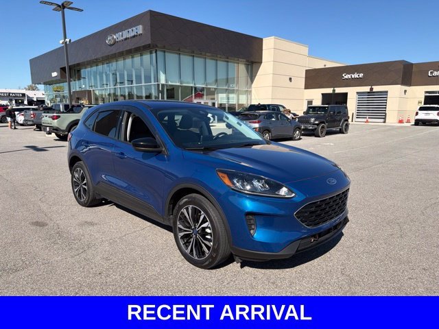 Used 2022 Blue Ford SE image 35