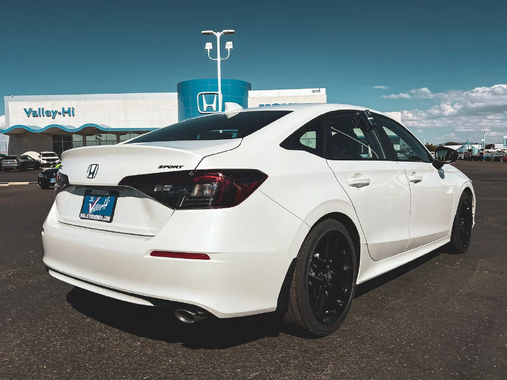 New 2026 Platinum White Pearl Honda Sport image 3