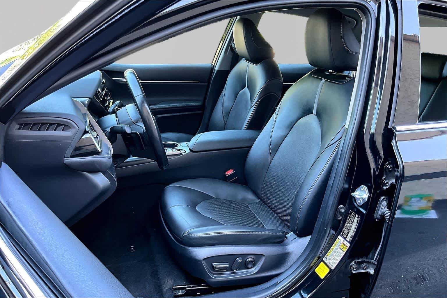 Used 2024 Midnight Black Metallic Toyota XSE image 8