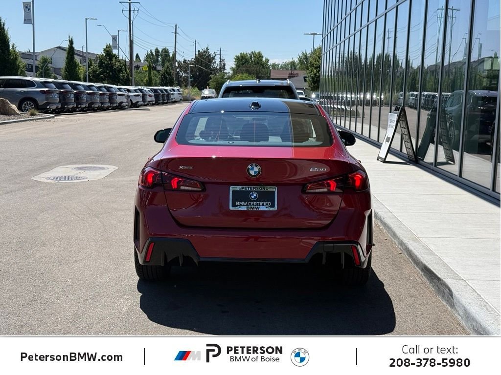 Certified Used 2025 Vegas Red Metallic BMW 228 xDrive Gran Coupe image 4