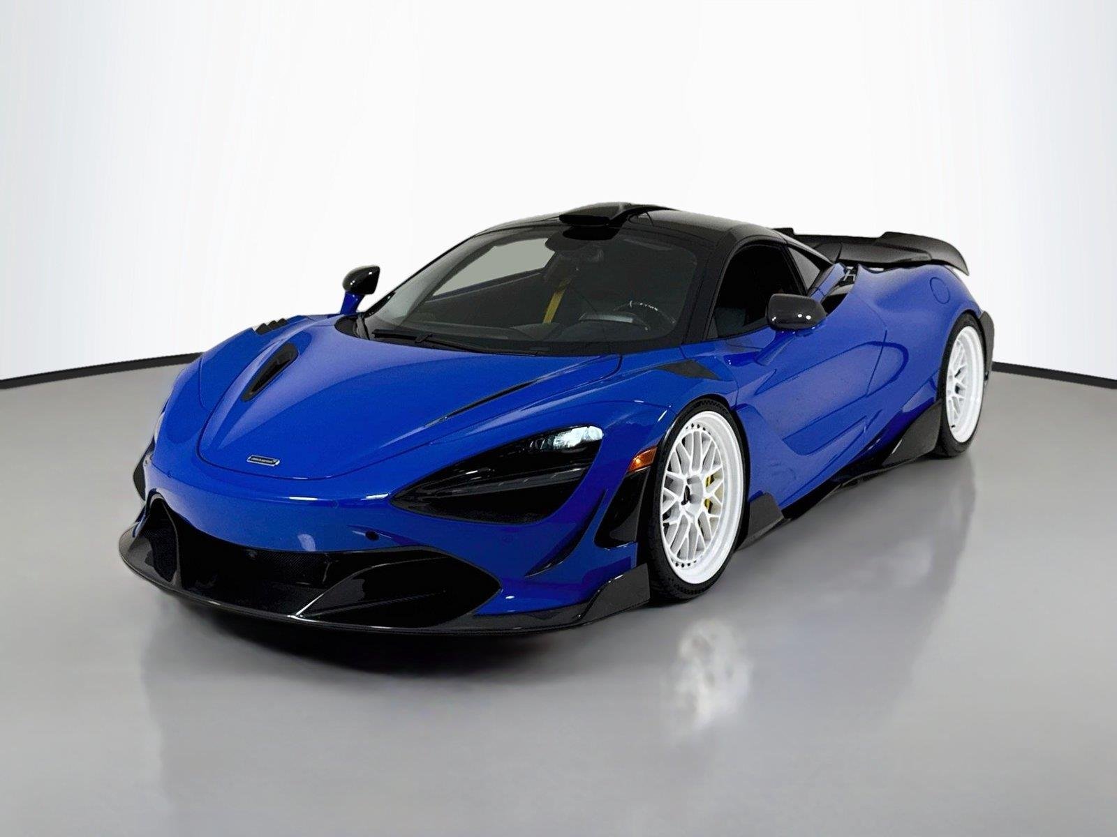Used 2021 MSO Paris Blue / Miami Blue Wrap McLaren Performance | Full Ryft Body Kit | Carbon Steering Wheel | Exhaust | Custom Wheels image 41