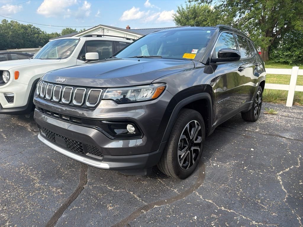 Used 2022 Gray Jeep Limited image 2