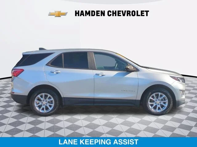 Certified 2021 Chevrolet Equinox LS with VIN 3GNAXHEV1MS106126 for sale in Hamden, CT