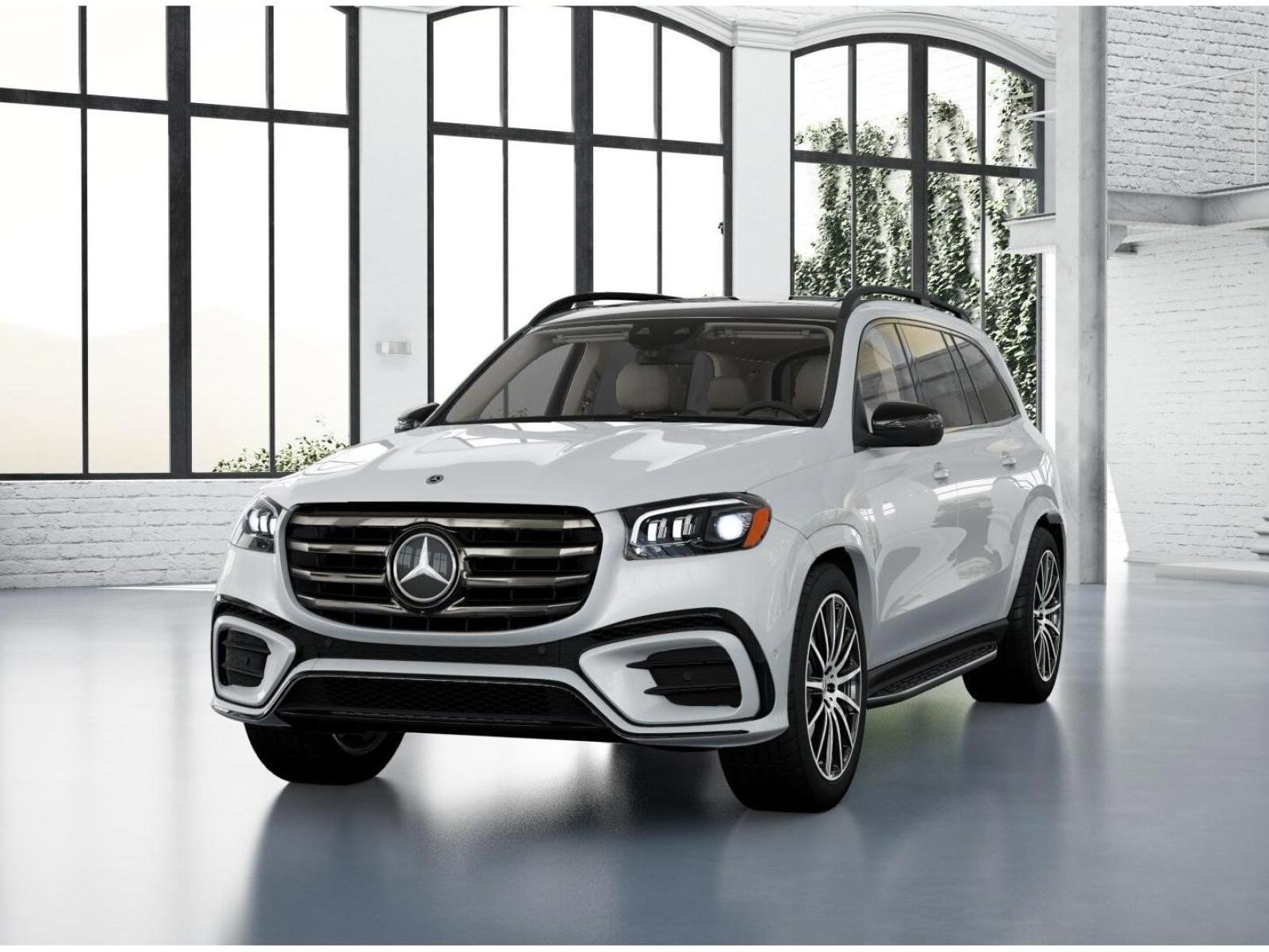 New 2026 MANUFAKTUR Moonlight White Metallic Mercedes-Benz GLS 450 4D Sport Utility 4MATIC® image 42