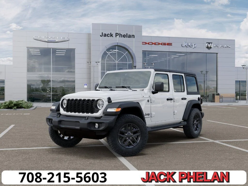 New 2026 Bright White Clearcoat Jeep Sport S image 1