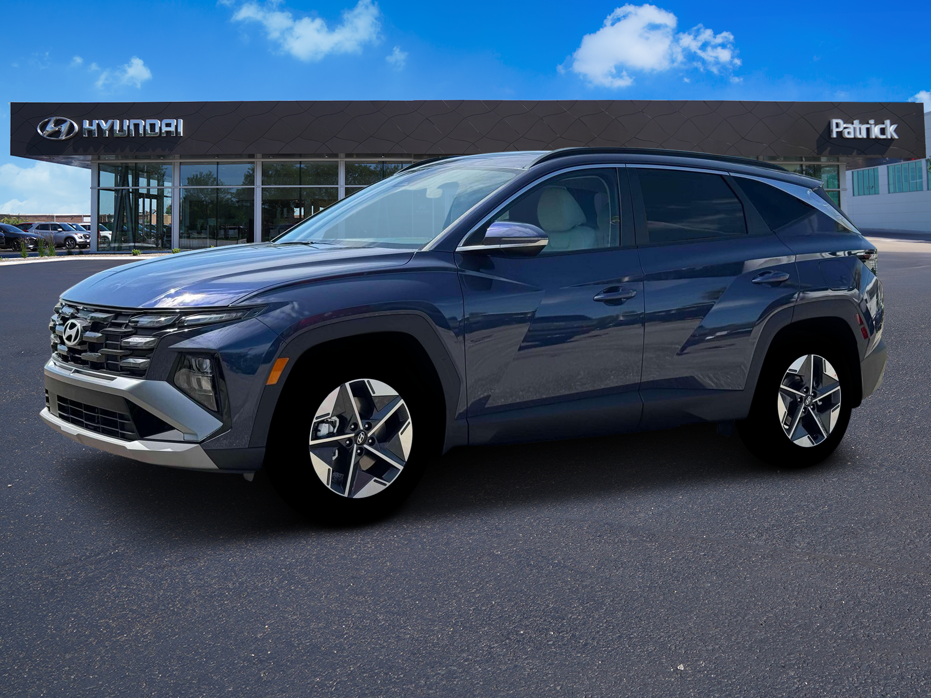 New 2026 Atlantis Blue Hyundai SEL Premium image 2