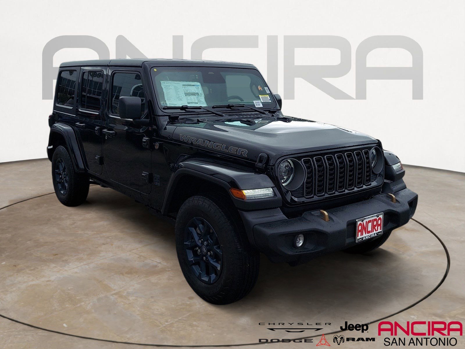 New 2026 Black Clearcoat Jeep 85th Anniversary image 1