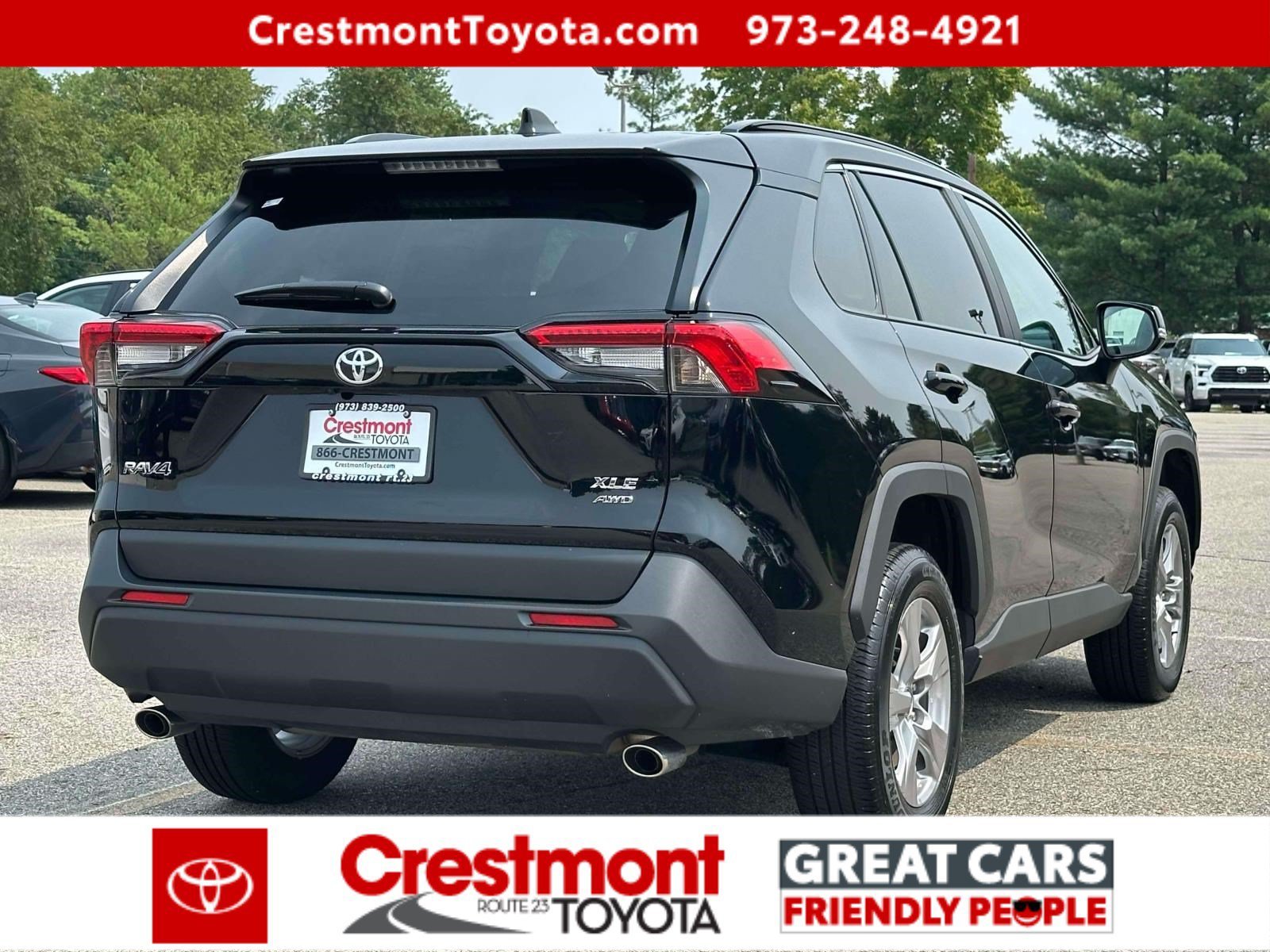 Certified Used 2025 Midnight Black Metallic Toyota XLE image 3