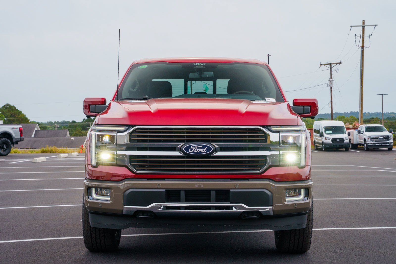 New 2026 Ruby Red Metallic Tinted Clearcoat Ford King Ranch® image 2