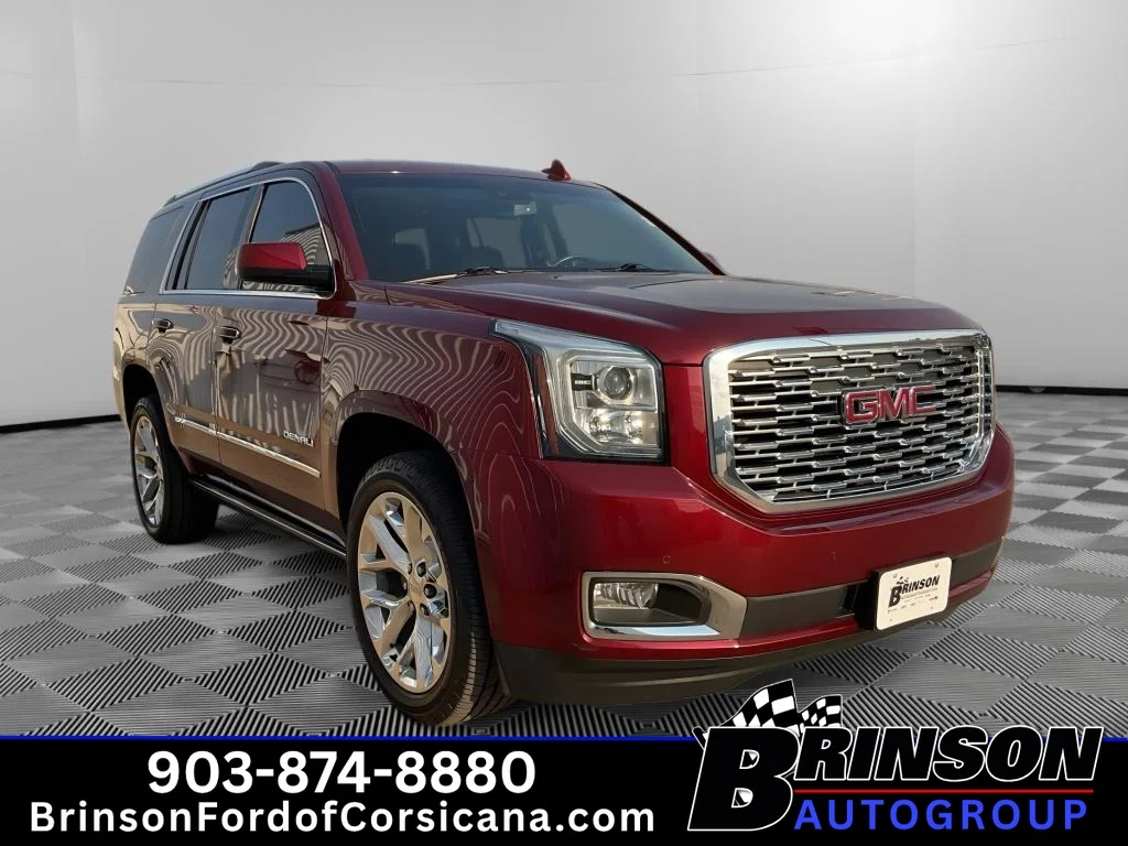 Used 2018 Crimson Red Tintcoat GMC Denali image 3