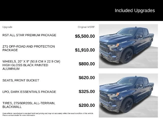 Used 2022 NORTHSKY BLUE METALLIC Chevrolet RST image 5