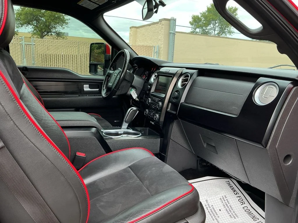 Used 2014 Red Ford Platinum image 32