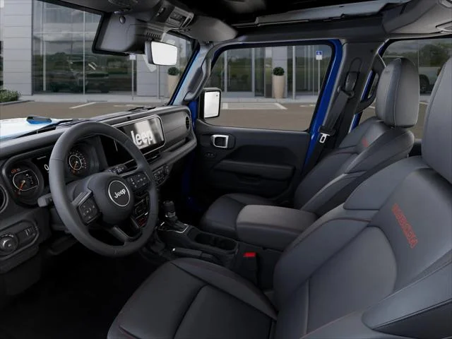 New 2026 Hydro Blue Pearl-Coat Exterior Paint Jeep Rubicon X image 48