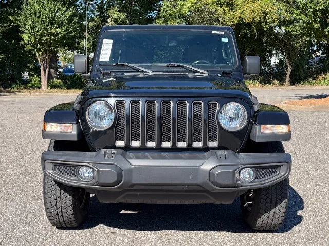 Used 2021 Black Clearcoat Jeep Unlimited Sport image 8
