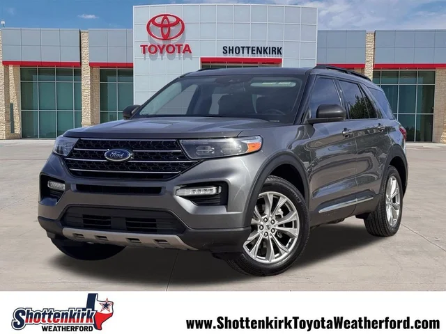 Certified Pre-Owned 2021 Ford Explorer XLT 4 Door SUV in Granbury