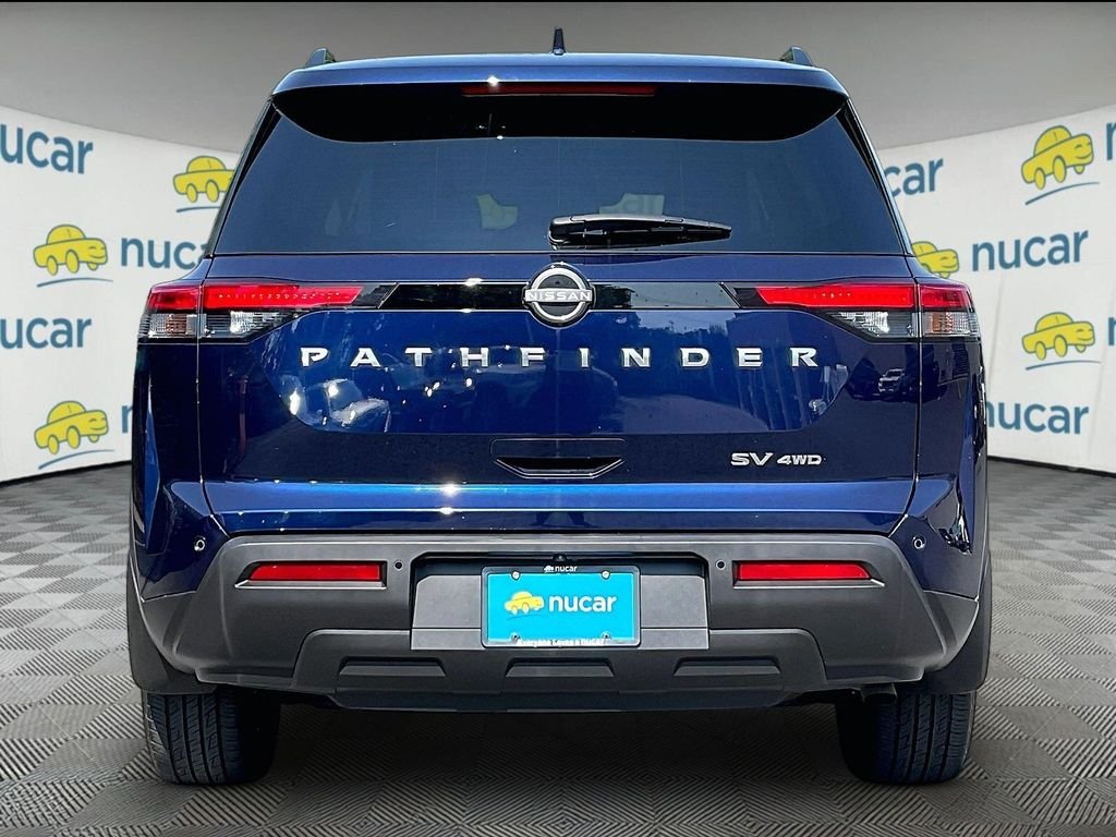 Used 2024 Deep Ocean Blue Pearl Nissan SV image 5
