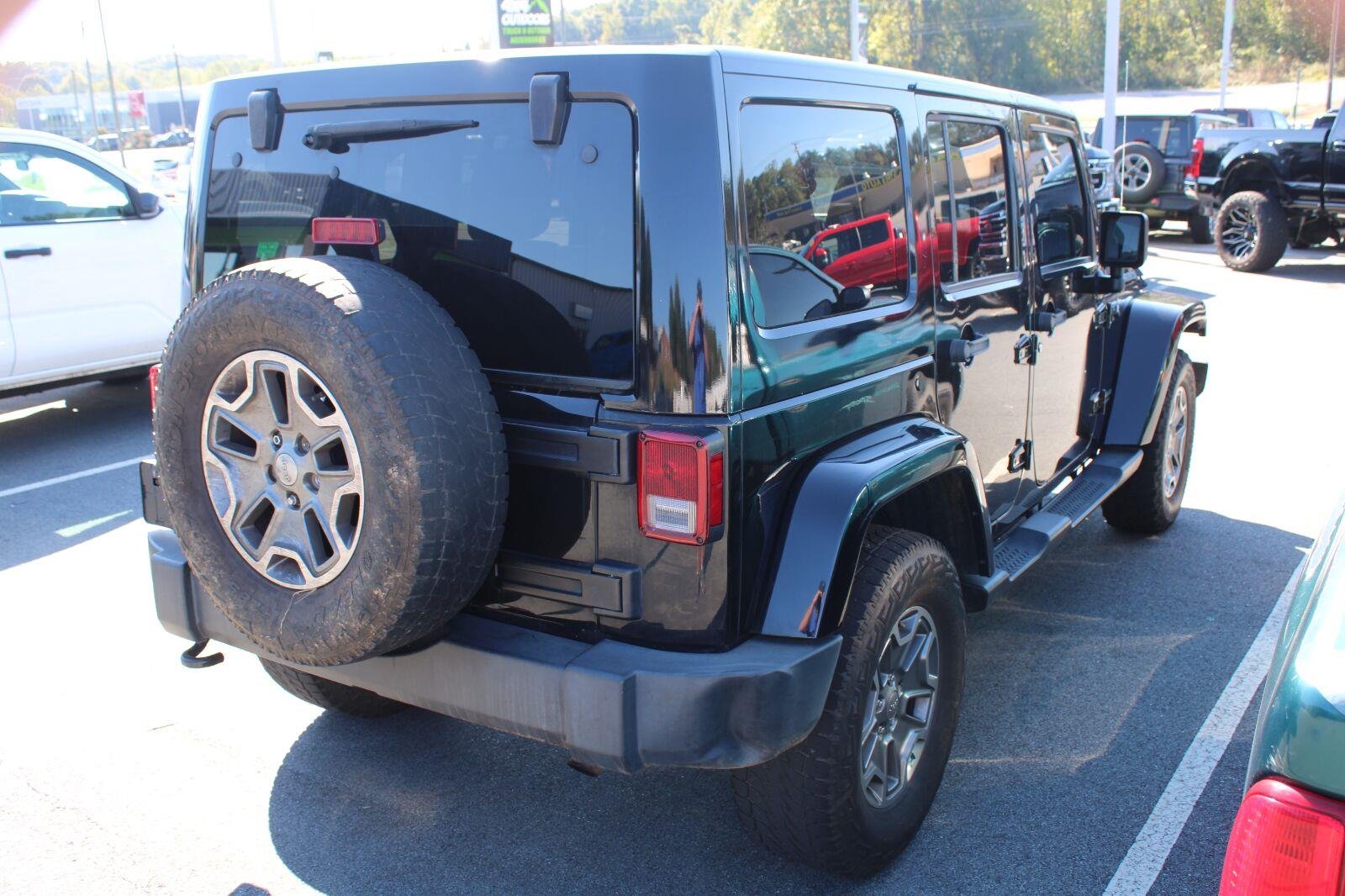 Used 2016 Black Clearcoat Jeep Rubicon image 4