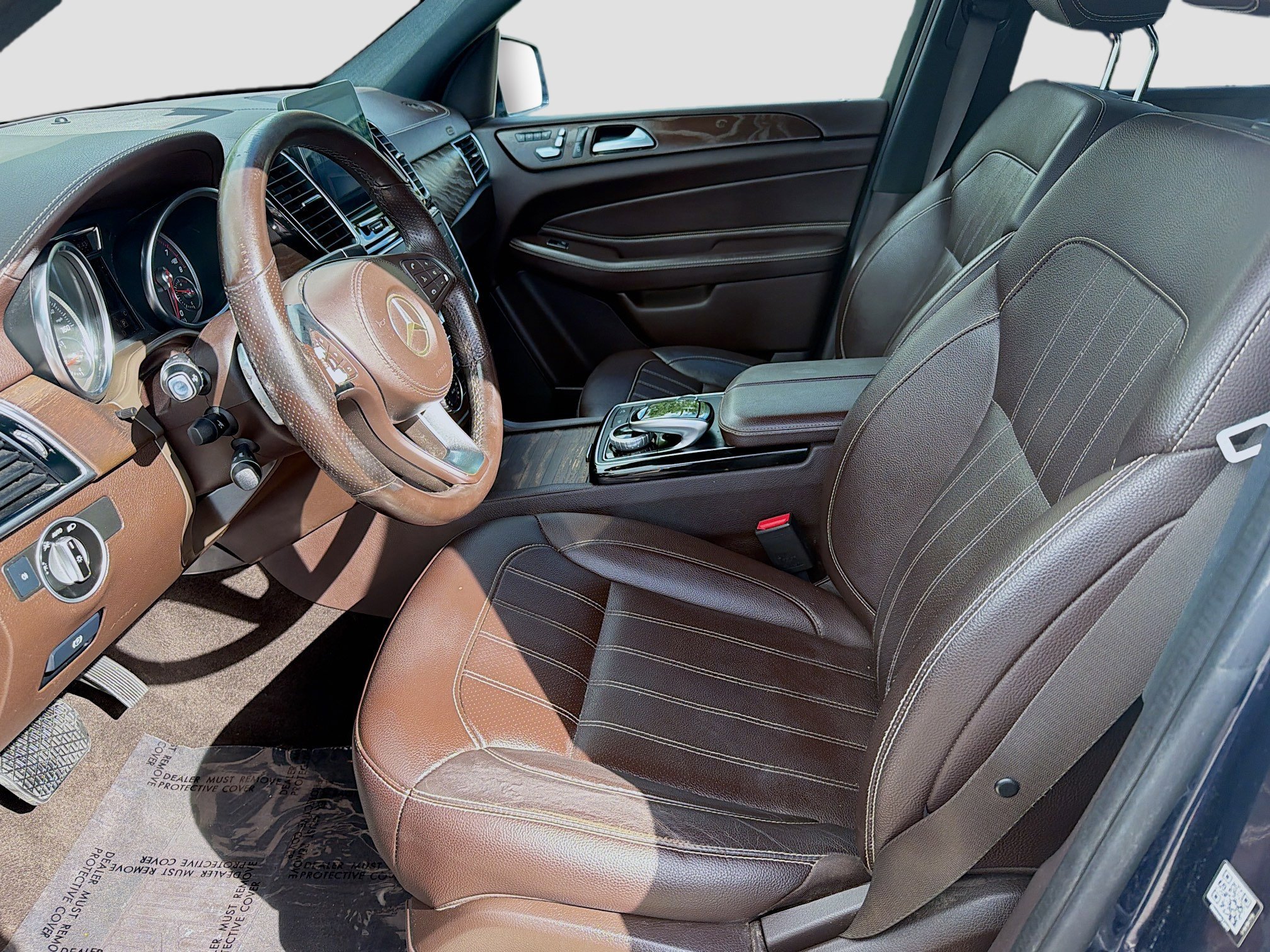 Used 2017 Blue Mercedes-Benz GLS 450 image 16