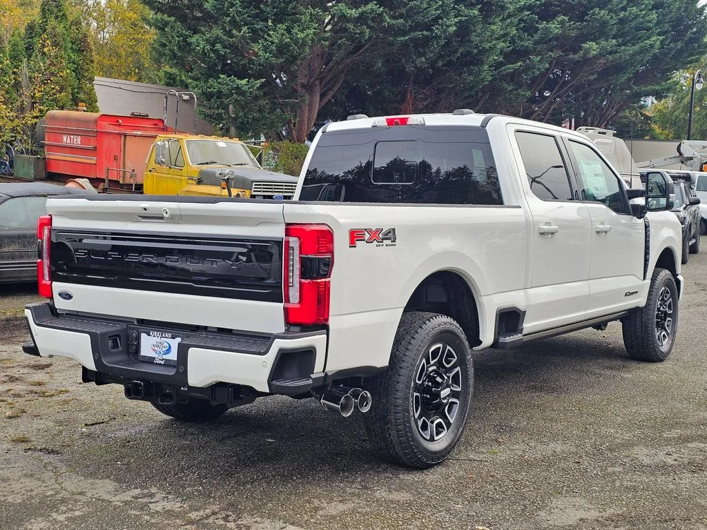 New 2026 Star White Metallic Tri-Coat Ford F-250® Platinum® image 7