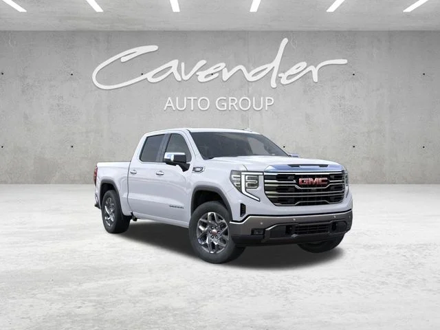 New 2026 White GMC SLT image 1
