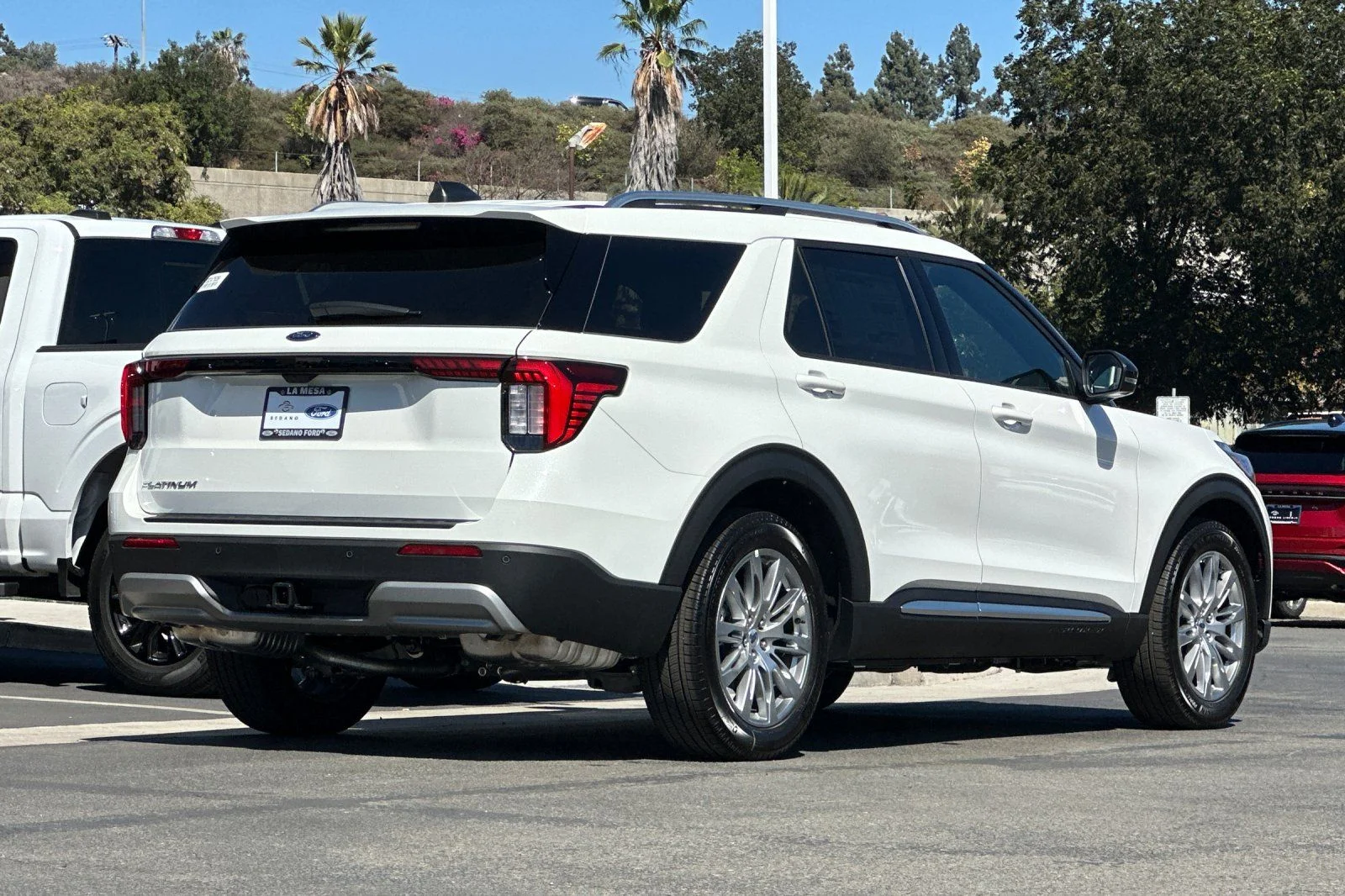 New 2026 White Ford Platinum image 3