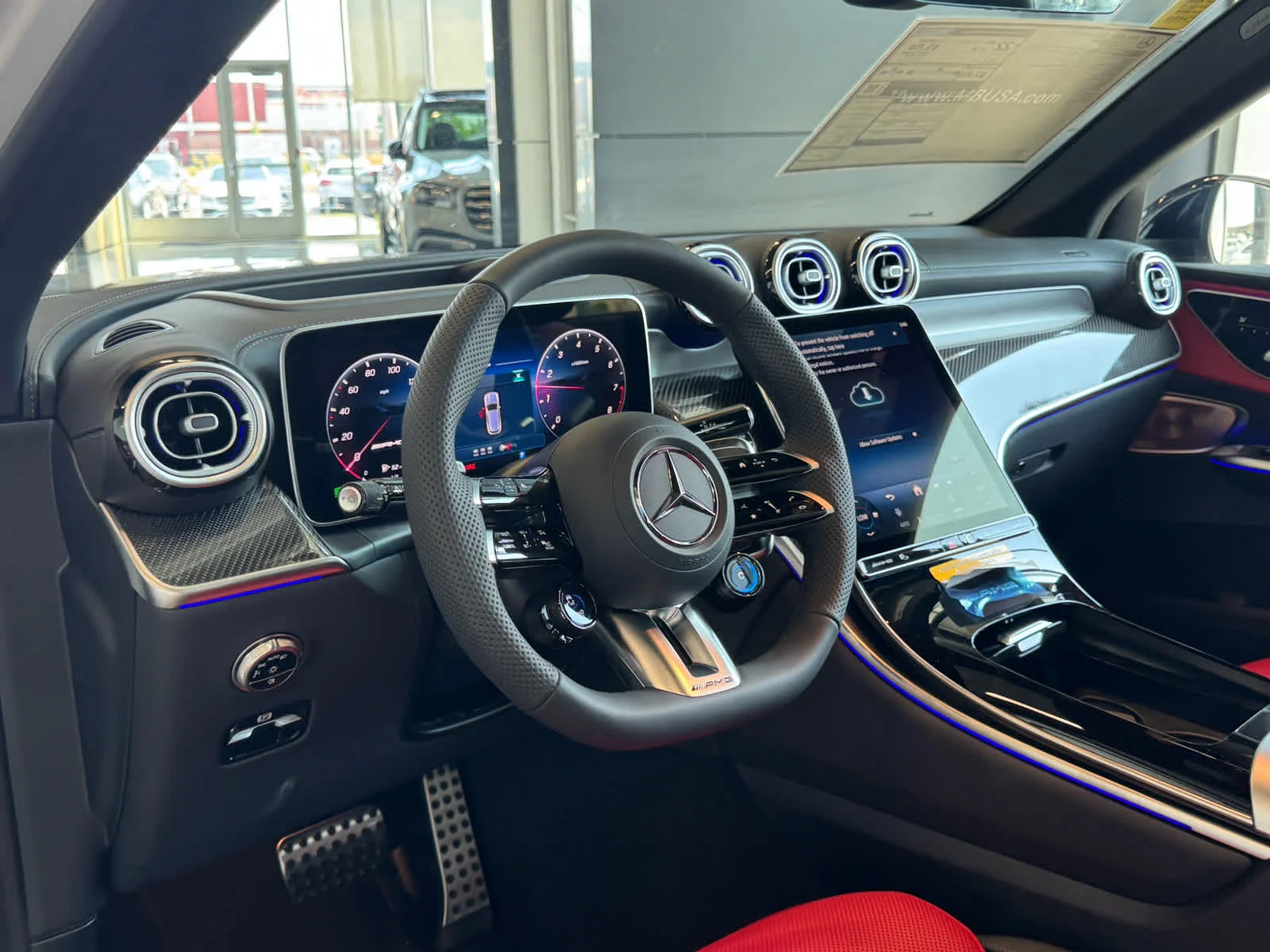 New 2026 Polar White Mercedes-Benz AMG® GLC 43 image 14