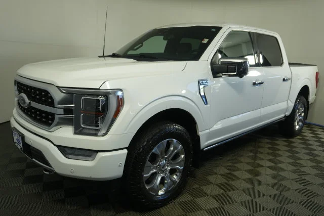 Certified Used 2023 White Metallic Ford Platinum image 7