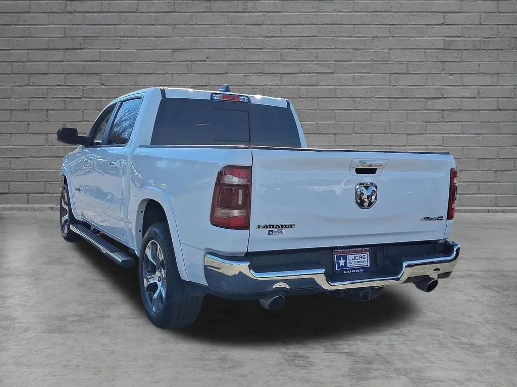 Used 2022 Bright White Clearcoat Ram Laramie image 9