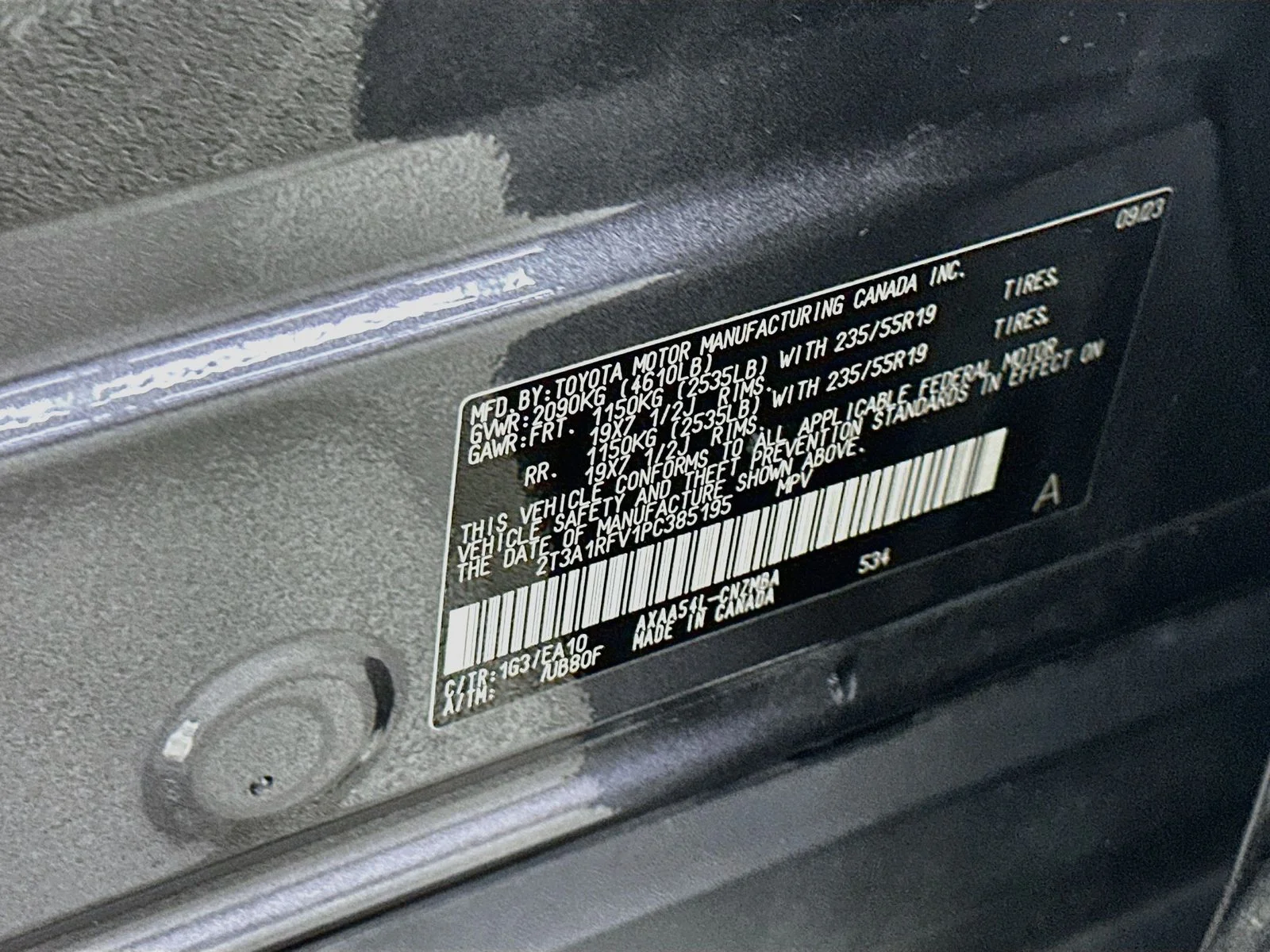 Used 2023 Gray Toyota XLE Premium image 34