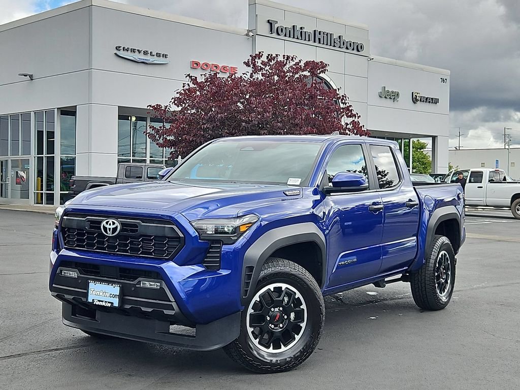 Used 2025 Blue Toyota TRD Off Road image 2