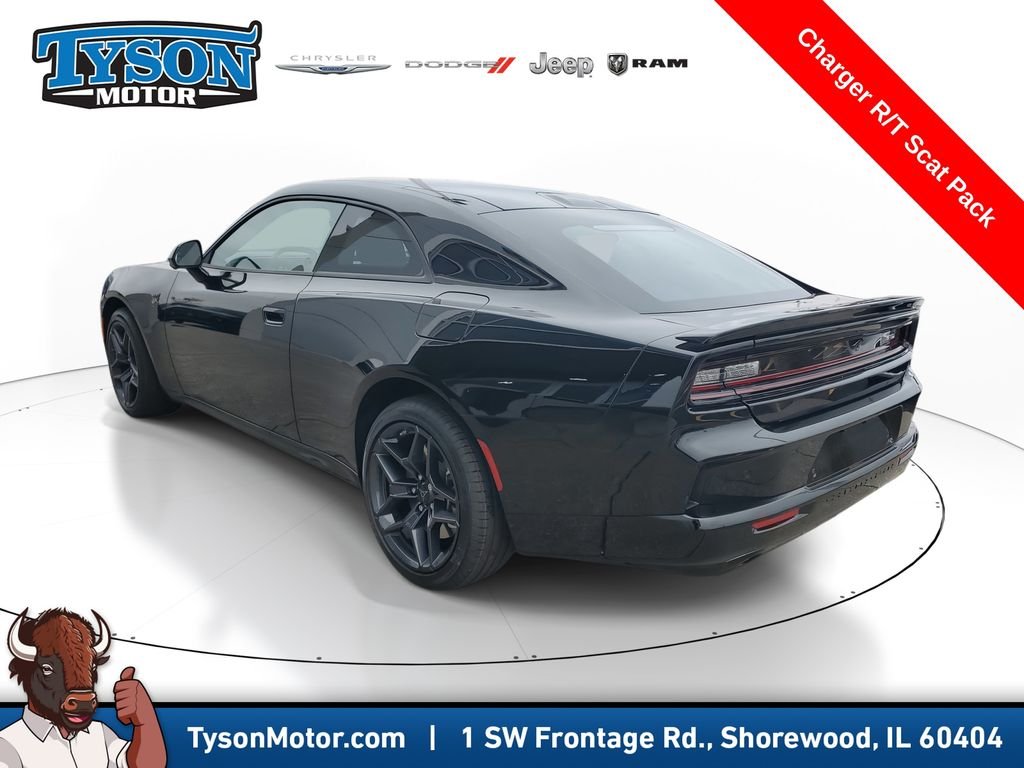 New 2026 Diamond Black Crystal Pearlcoat Dodge Scat Pack Plus image 3