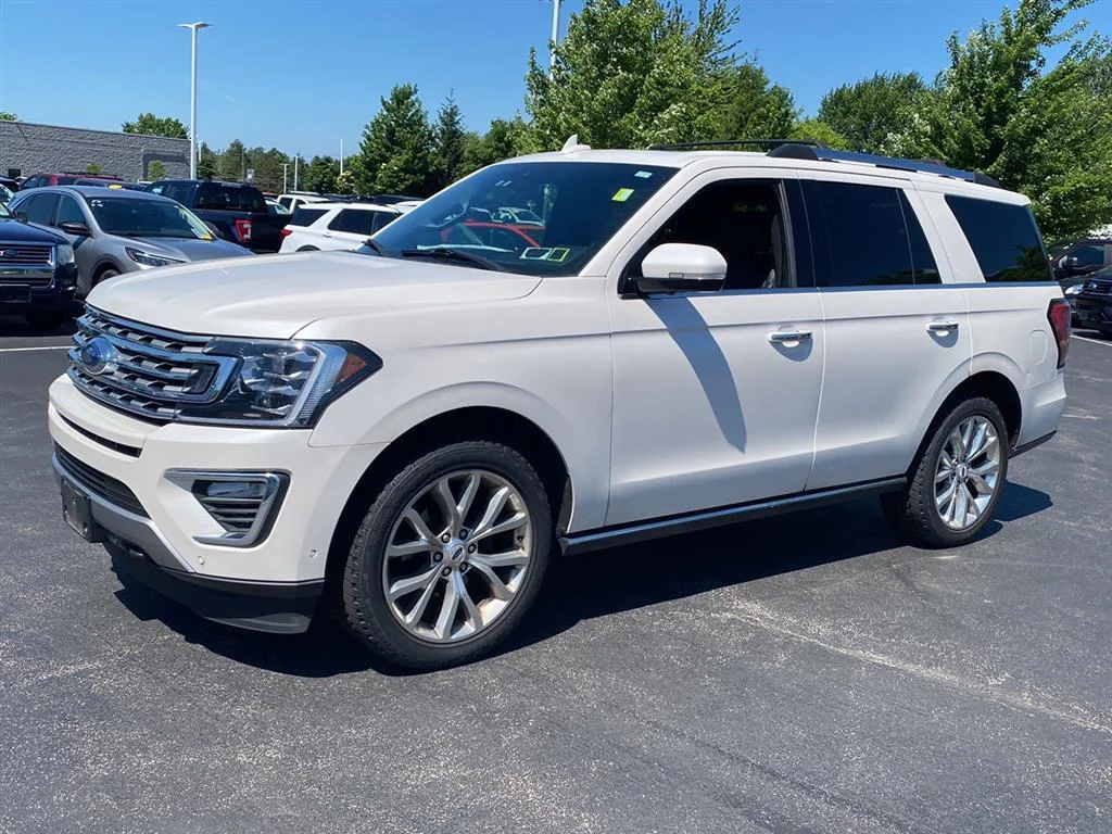 Used 2018 White Platinum Metallic Tri-Coat Ford Limited image 8