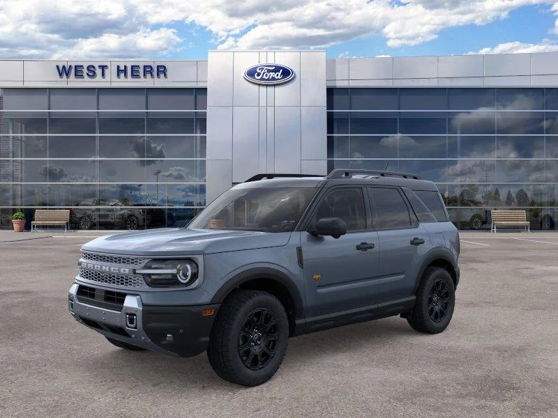 New 2026 Azure Gray Metallic Tri-Coat Ford Badlands® image 2