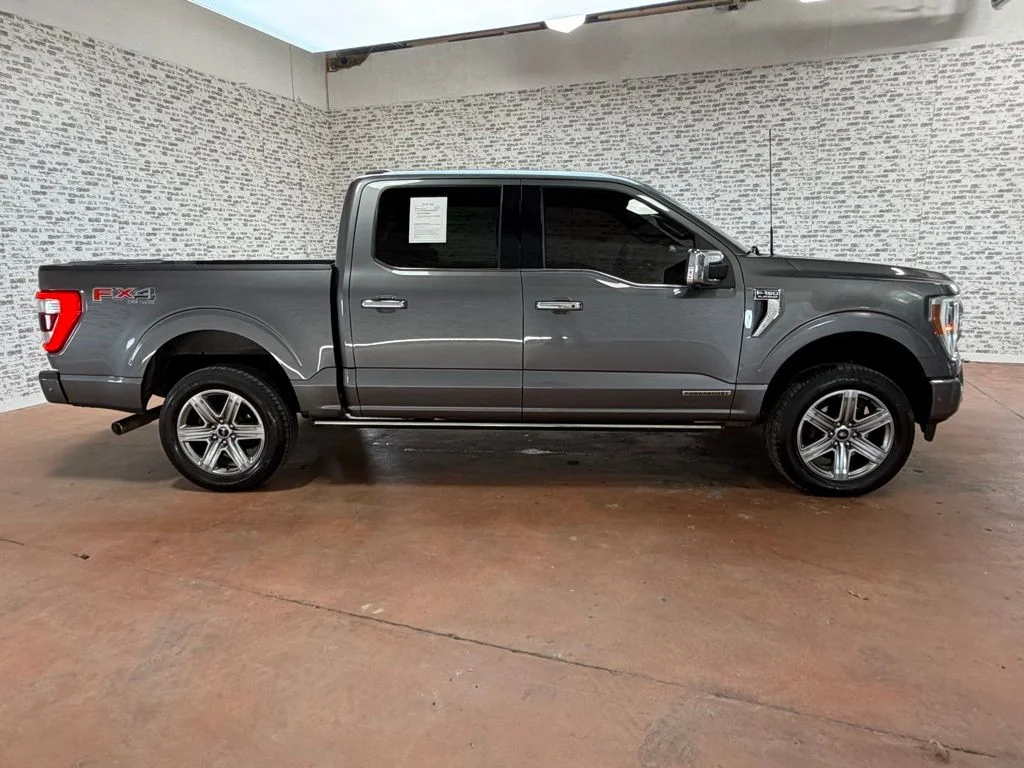 Used 2021 Gray Metallic Ford Platinum image 6