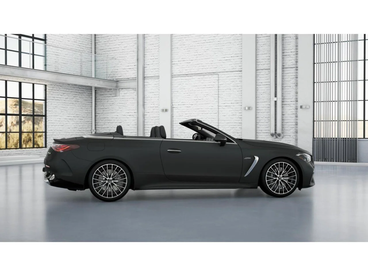 New 2027 MANUFAKTUR exclusive graphite grey magno Mercedes-Benz AMG® CLE 53 4MATIC+ Cabriolet image 17