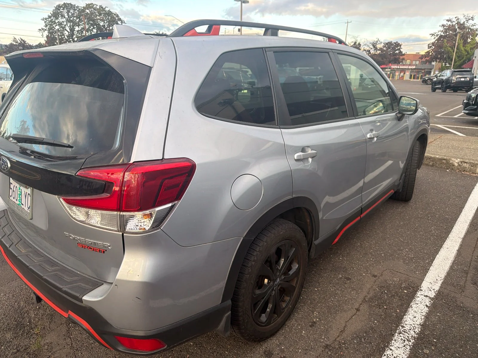 Used 2020 Ice Silver Metallic Subaru Sport image 4